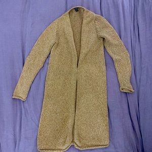 Cozy pocket duster cardigan
